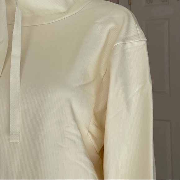 Madewell Ribbed Funnelneck Sweatshirt size Large - Picture 7 of 12